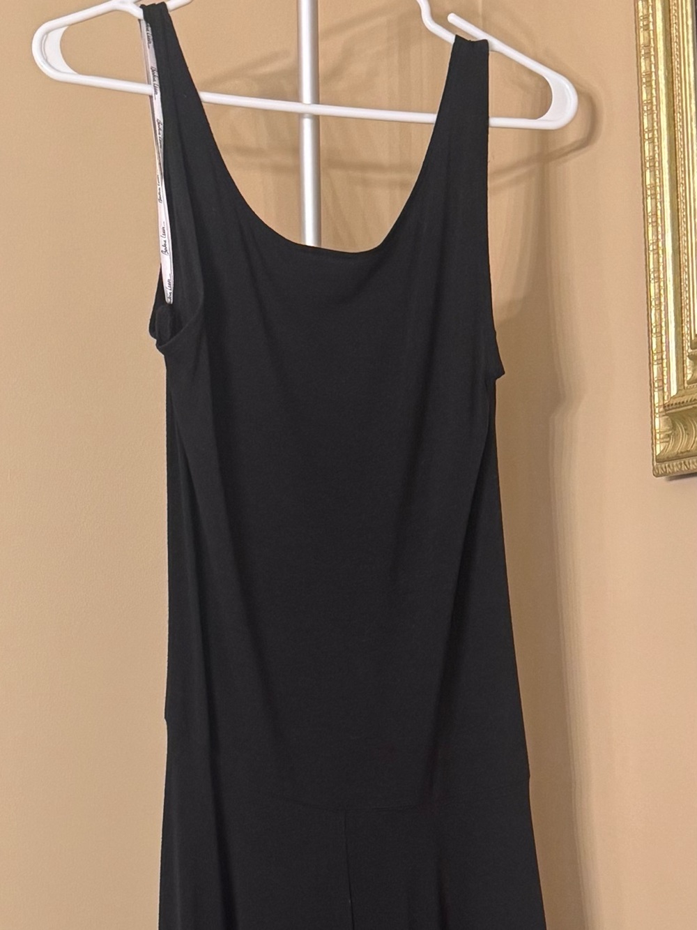 Everyday Black Scoop-Neck Maxi Dress